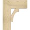 Ekena Millwork Westlake Block Rough Sawn Bracket, Douglas Fir, 6"W x 18"D x 22"H BKT06X18X22WTL05RDF - alternate 4